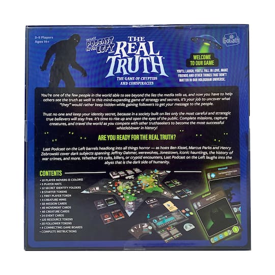 The Last Podcast on the Left Presents: The Real Truth - The Game of Creatures, Cryptids, and Conspiracies